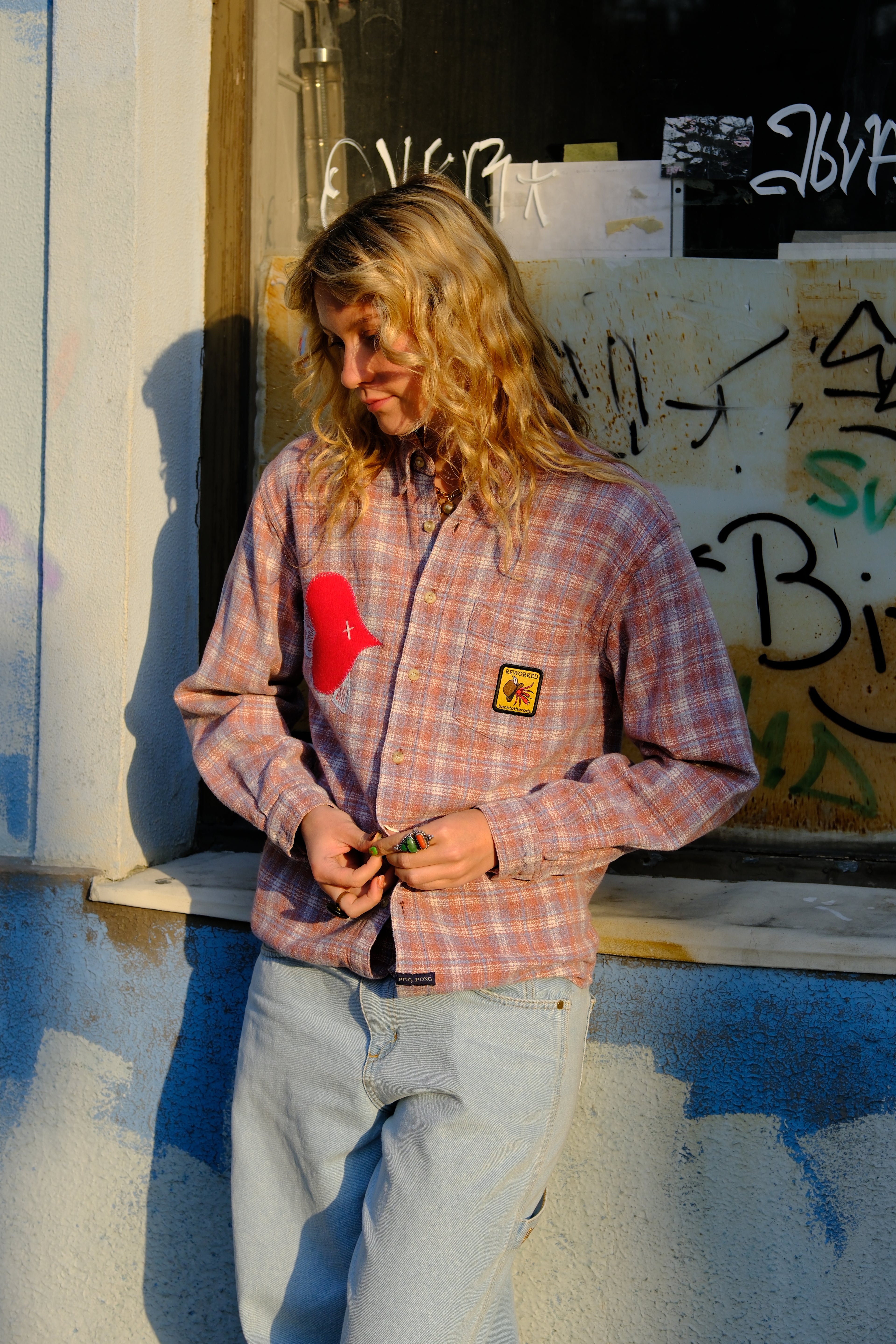 Reworked Heart-Fish Shirt II