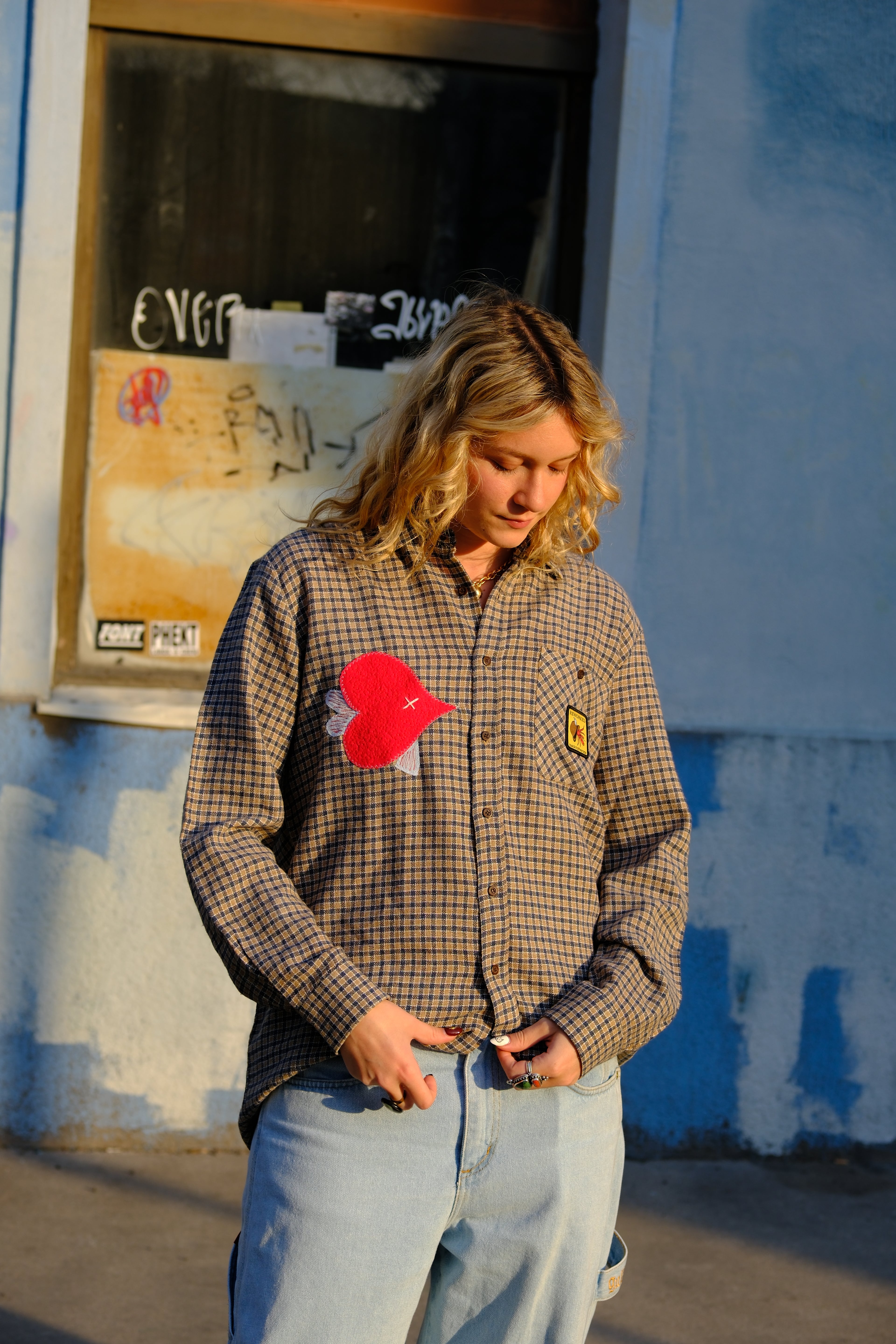 Reworked Heart-Fish Shirt I