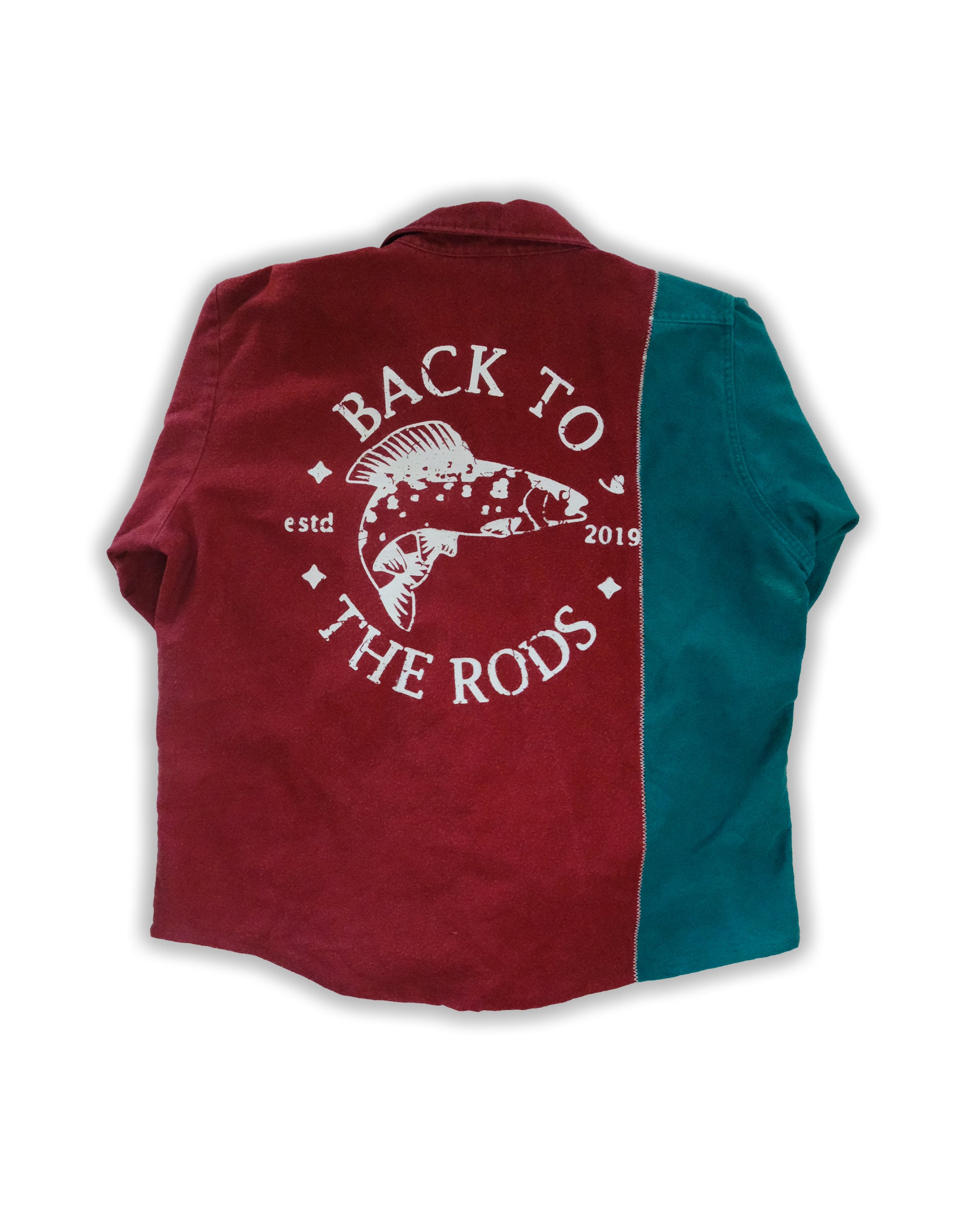 Reworked Overshirt Red/Green
