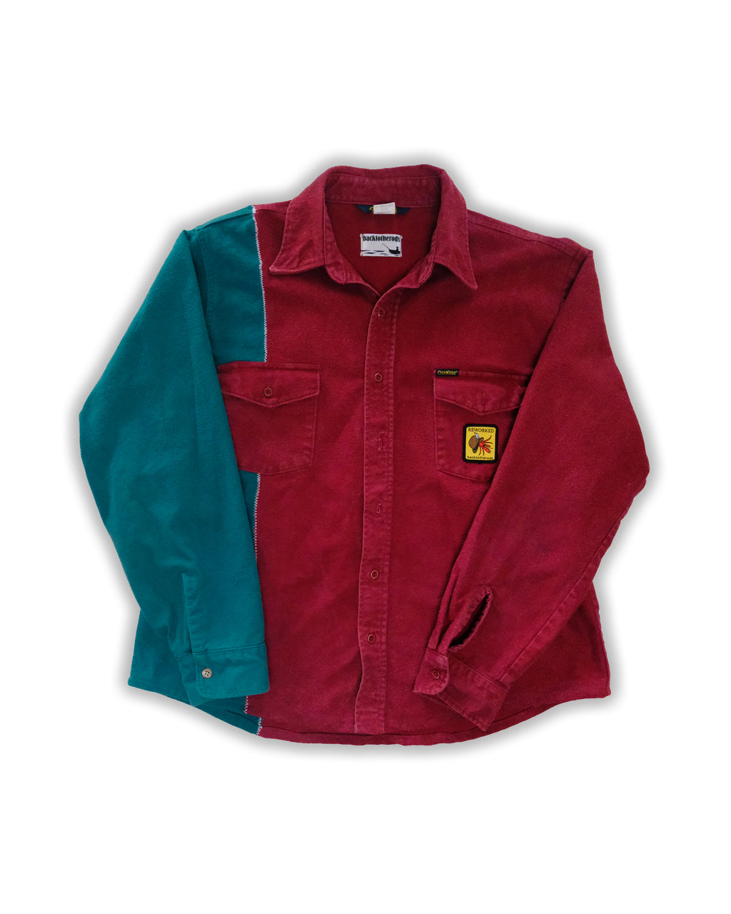 Reworked Overshirt Red/Green
