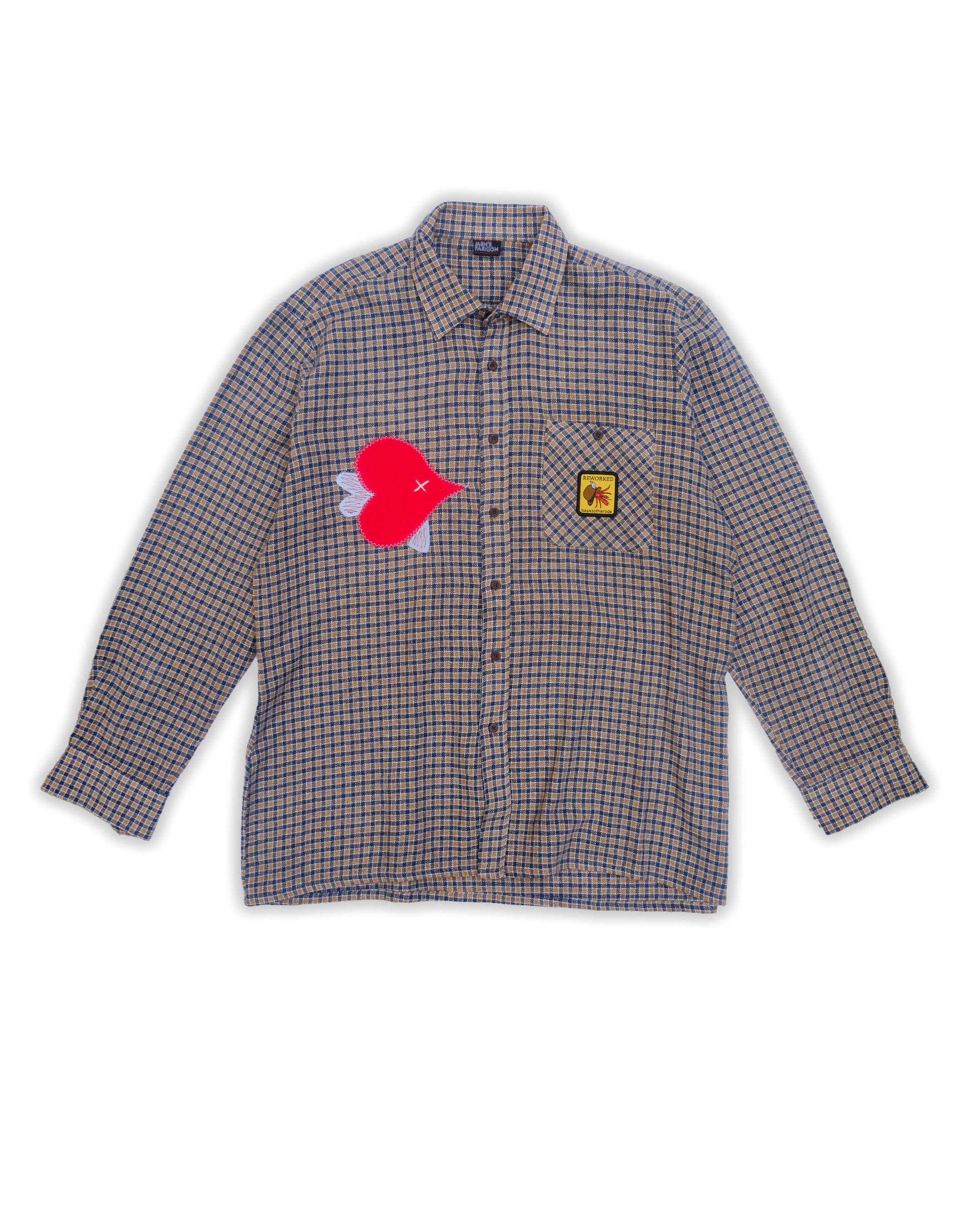 Reworked Heart-Fish Shirt I