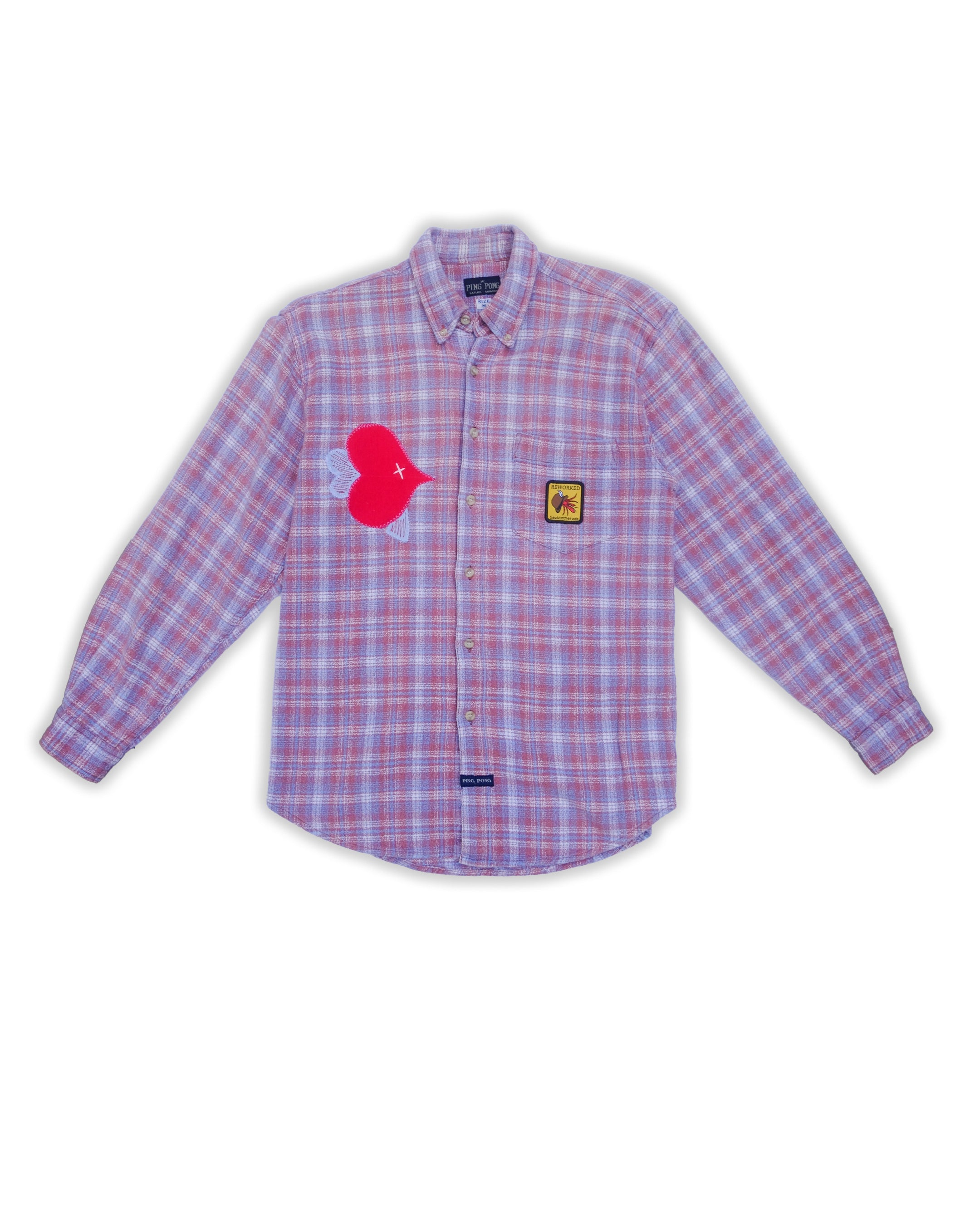 Reworked Heart-Fish Shirt II