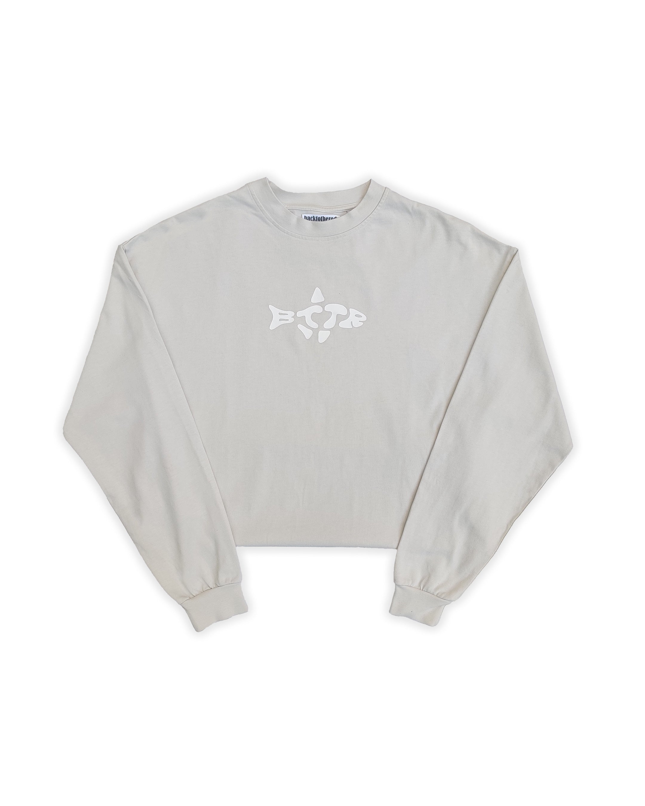 Oversized Long-Sleeve White