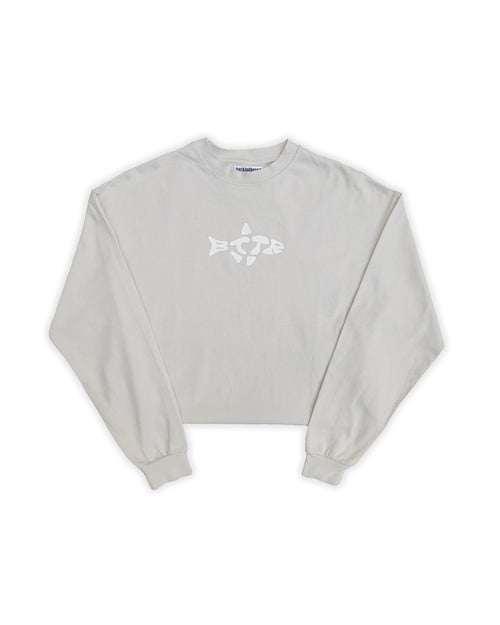 Oversized Long-Sleeve White