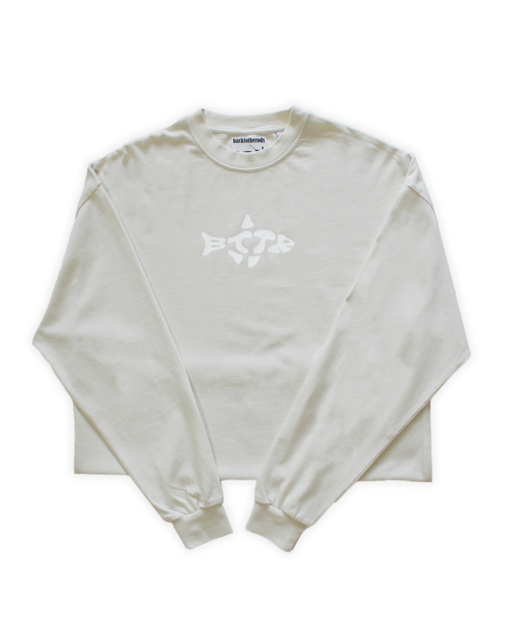 Oversized Long-Sleeve White