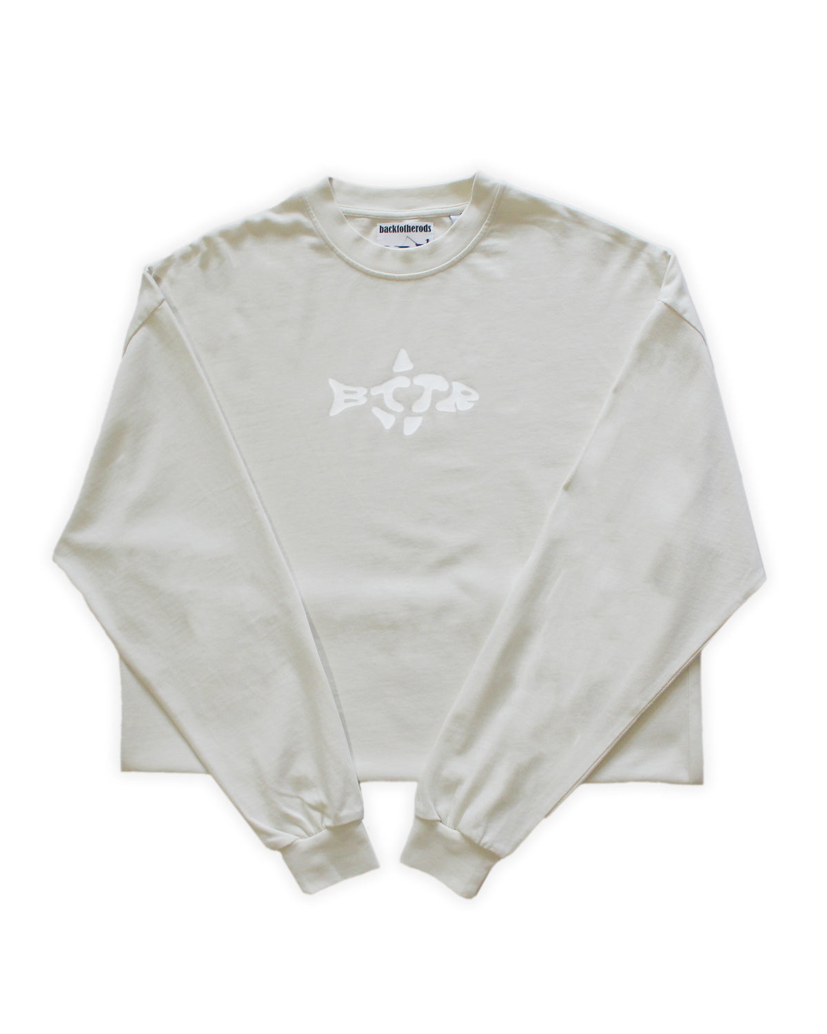 Oversized Long-Sleeve White