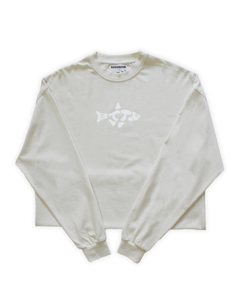 Oversized Long-Sleeve White